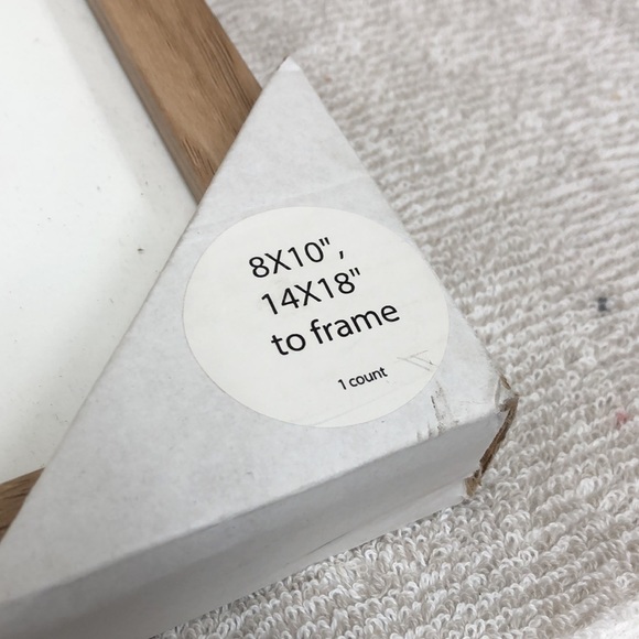 Room Essentials Art Room Essentials Thin Light Wood Frame 4in X